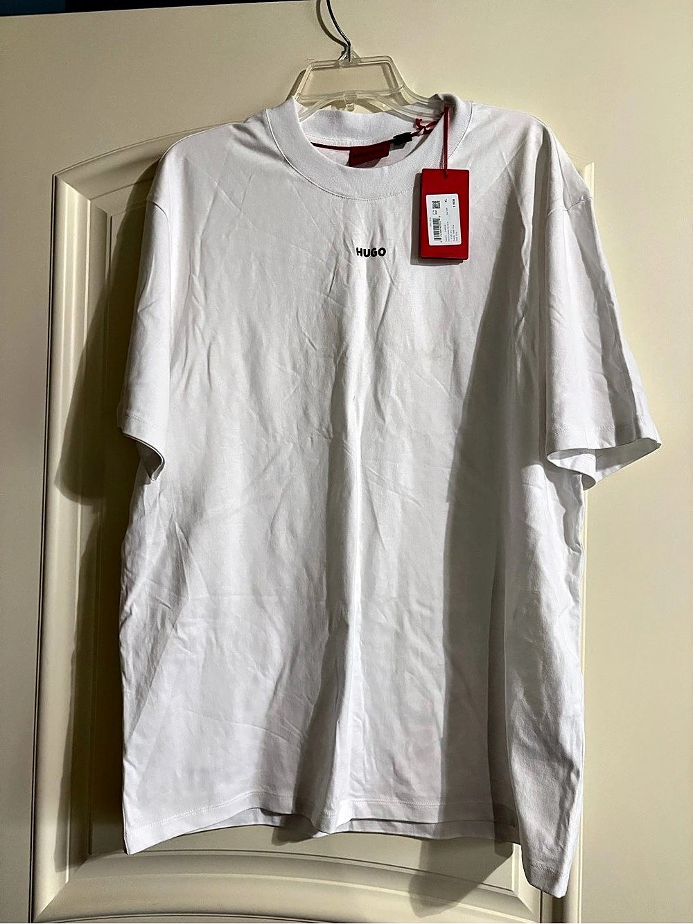 HUGO Reverse Logo White T-Shirt Short Sleeve XL